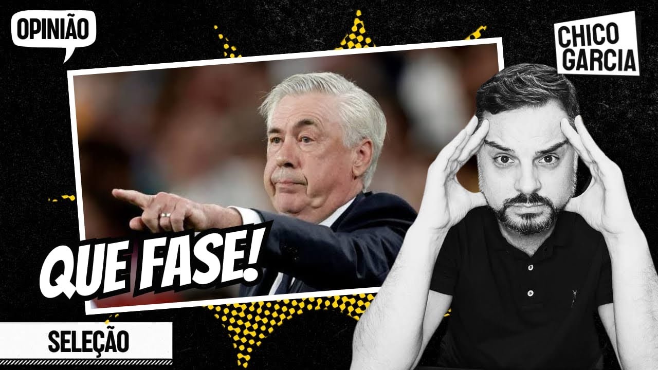 CBF: ANCELOTTI NÃO VEM MAIS, FOCO AGORA EM JORGE JESUS E A POLÊMICA DA CAMISA VERMELHA