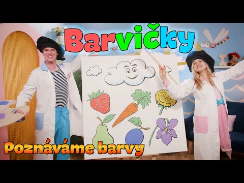 Štístko a Poupěnka - Barvičky - Poznáváme barvy