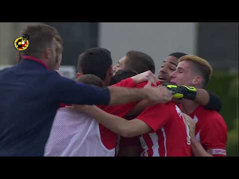 Resumen Sporting de Gijón 2 - 1 FC Barcelona. Semifinales de la Copa de Campeones