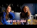 Try Not To Laugh: Sarah en Clarice kijken naar de grappigste bloopers