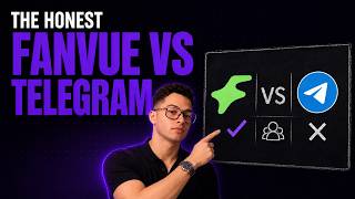 Fanvue vs Telegram: which one is best for AI OFM