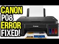 Canon P08 Error | Canon No Ink Error | Canon G2010 | Canon G3010 | Canon G4010 | Reset Canon Printer