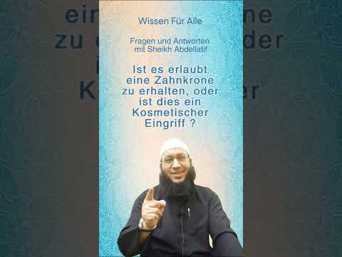 Zahnkrone erlaubt oder kosmetischer Eingriff