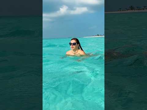 Is This the Most Perfect Bikini Beach in the Caribbean? ☀️ #shorts