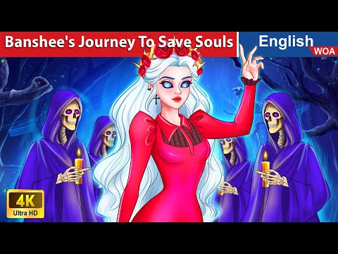 Banshee's Journey To Save Souls 👻 Horror Stories 💀🌛 Fairy Tales in English @WOAFairyTalesEnglish