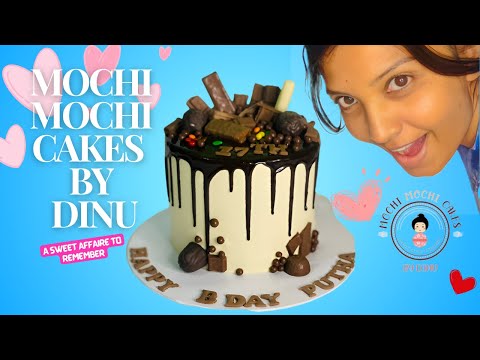 Stunning Birthday Cake Decoration | Mochi Mochi Cakes by Dinu