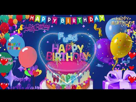 Fuad happy birthday to you