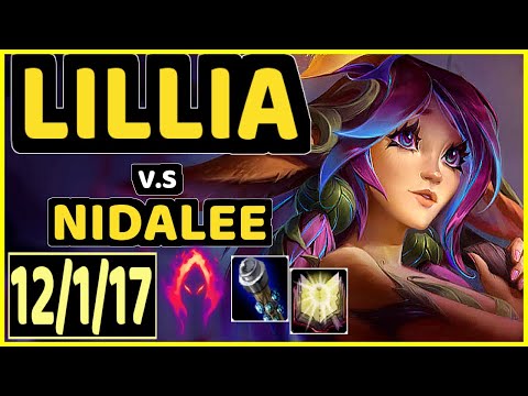 CINKROF (LILLIA) vs NIDALEE - 12/1/17 KDA JUNGLE GAMEPLAY - EUW Ranked MASTER