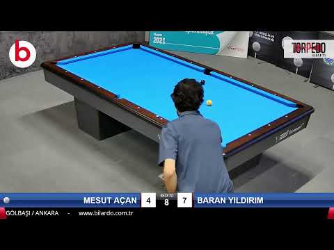 MESUT AÇAN & BARAN YILDIRIM Bilardo Maçı - 