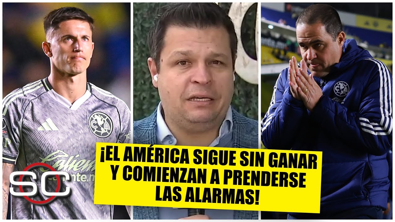 PREOCUPACIÓN en el AMÉRICA: sin triunfos ni goles en dos fechas del CLAUSURA ¿Crisis? | SportsCenter