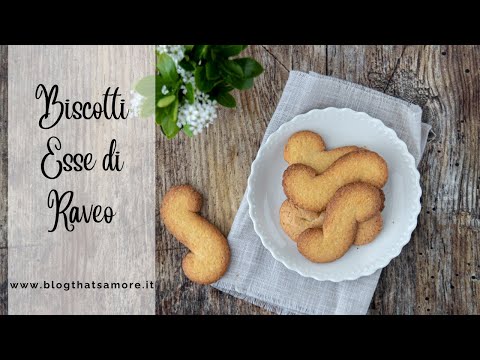 Biscotti Esse di Raveo: la ricetta dei biscotti simbolo della Carnia