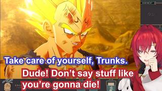 A former Vegeta hater (Ange Katrina) watches his final scene【Eng Sub / Nijisanji】