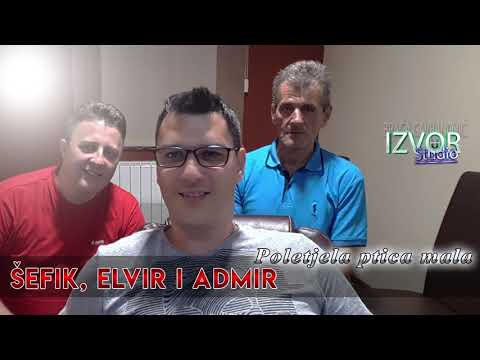 Šefik, Elvir i Admir - Poletjela ptica mala (Uživo)