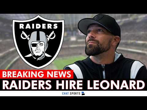 BREAKING NEWS! The Raiders Defensive Coordinator Is Rob Leonard! Rob Is The Raiders DC & This Is Why