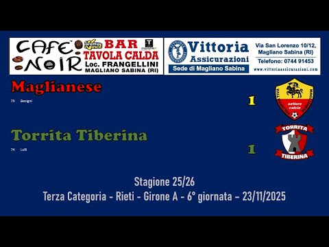 Maglianese - Torrita Tiberina 1-1 (23/11/2025)