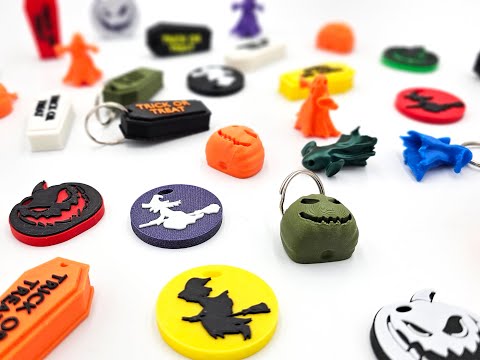 Pumpkin Halloween Keyring