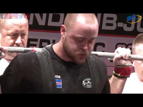 Viktor Samuelsson - 1010kg 4th Place 120kg - European Open Powerlifting Championship 2018
