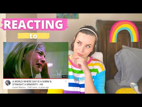 Reacting to A World Where Gay is a Norm & Straight a Minority || reacting to LGBTQ+ short film
