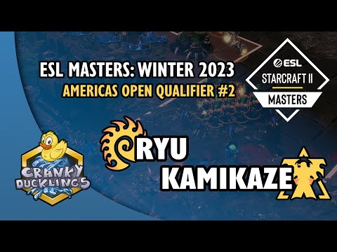 Ryu vs Kamikaze - ZvT | ESL SC2 Masters: Winter 2023 - Americas Open Qualifier #2 | EPT Tournament