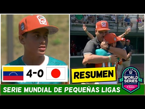 VENEZUELA blanqueó a JAPÓN 4-0 con joya de pitcheo de JUAN REYES y avanzó a siguiente ronda | LLWS