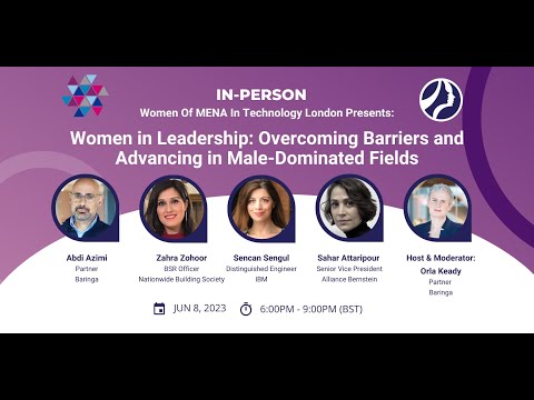 WoMENAIT London - Women in Leadership: Overcoming Barriers and Advancing in Male-Dominated Fields