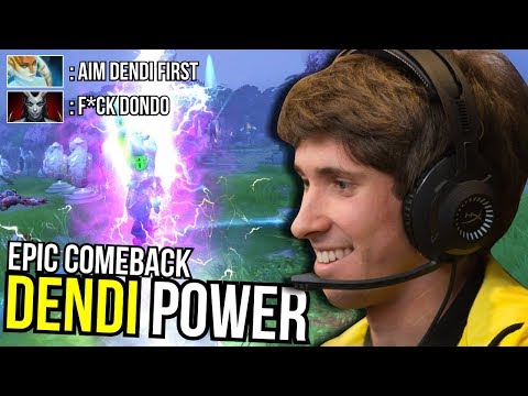 ZEUS 75000+ DAMAGE - Dendi Zeus Epic Comeback 2x Refresher 7.11 | Dota 2