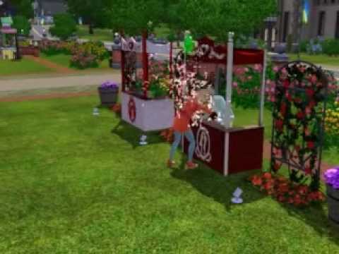 Korzystanie z "Całuśnej budki" TheSims3 :)