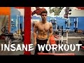 16 YEAR OLD BODYBUILDER Tyler Webster//INSANE OHP WORKOUT!