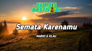 Download lagu Mario G Klau - Semata Karenamu | Cover By Valdy Nyonk | Lirik Lagu Viral mp3