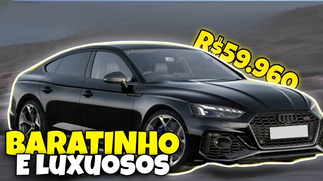 7 CARROS BARATOS COM MUITO LUXO