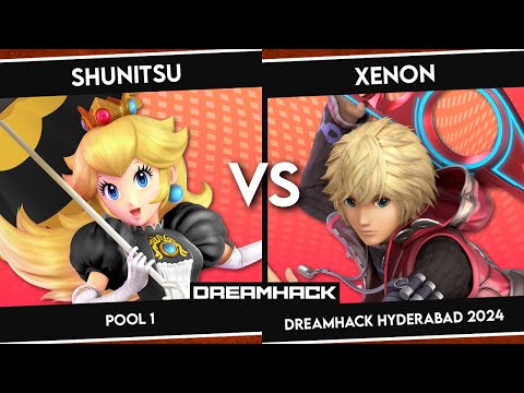 Shunitsu (Peach) vs Xenon (Shulk) - DreamHack India 2024 - Smash Ultimate