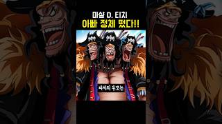 원피스) 티치 아빠 정체 ㄷㄷ