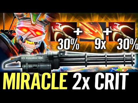 🔥 MIRACLE Clinkz 2x Daedalus + 9x Burning Barrage — WTF Machine Gun 20.000 Gold Comeback Dota 2 Pro