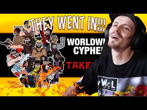 Worldwide Cypher Takeover - CHVSE, GAWNE, Grizzy Hendrix, 100 Kufis, Knox Hill, DuaneTV (REACTION)
