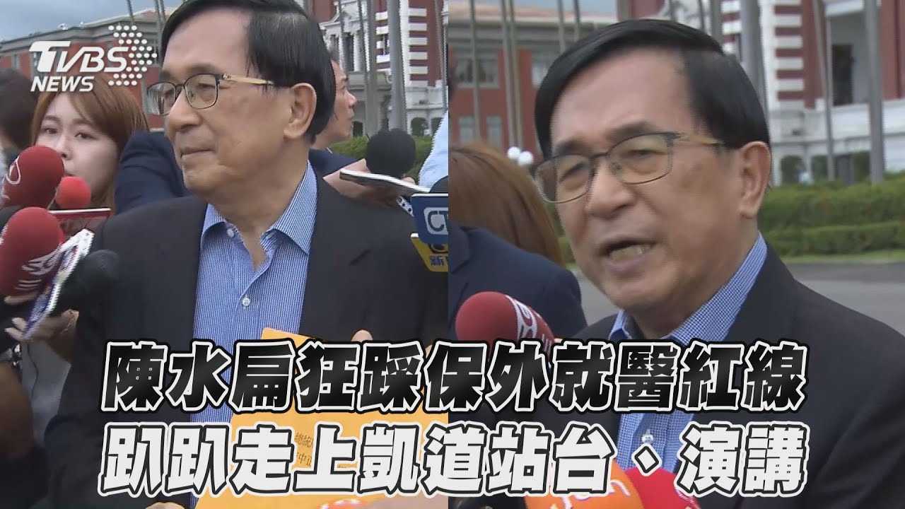陳致中又將蹲牢!陳水扁護兒不忍了 衝凱道向蔡英文陳情