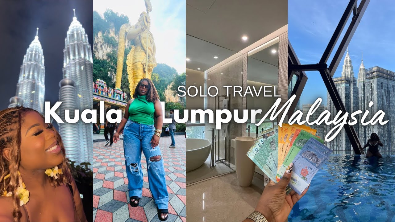 SOLO TRAVEL VLOG | Kuala Lumpur, Malaysia 🇲🇾 | what to do, where to stay, places to eat & more ✨