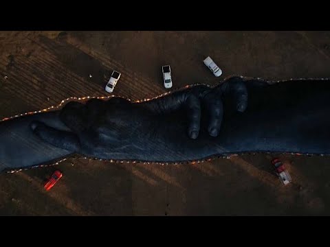 Le braccia intrecciate a Brumadinho