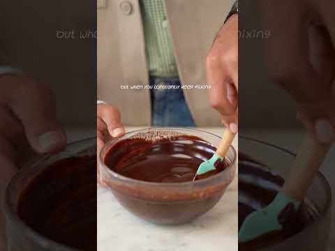 THE EASIEST CHOCOLATE GANACHE EVER (2 INGREDIENTS ONLY)