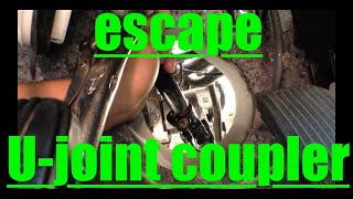 Steering Wheel Noise Replace Connector Ford Escape √