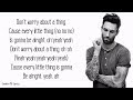 Maroon 5 - THREE LITTLE BIRDS (Lyrics) Maroon 5 - THREE LITTLE BIRDS (Lyrics)