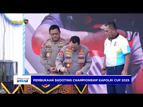 KAPOLRI RESMIKAN LAPANGAN TEMBAK PRESISI DAN BUKA KAPOLRI CUP 2025