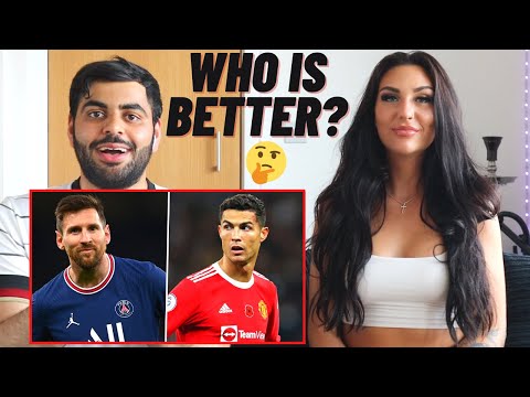 AMERICANS FIRST EVER REACTION TO LIONEL MESSI VS CRISTIANO RONALDO! 🔥