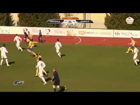 16.04.14 Vadim Yanchuk scores goal vs FC Jurmala_(video sportacentrs com)