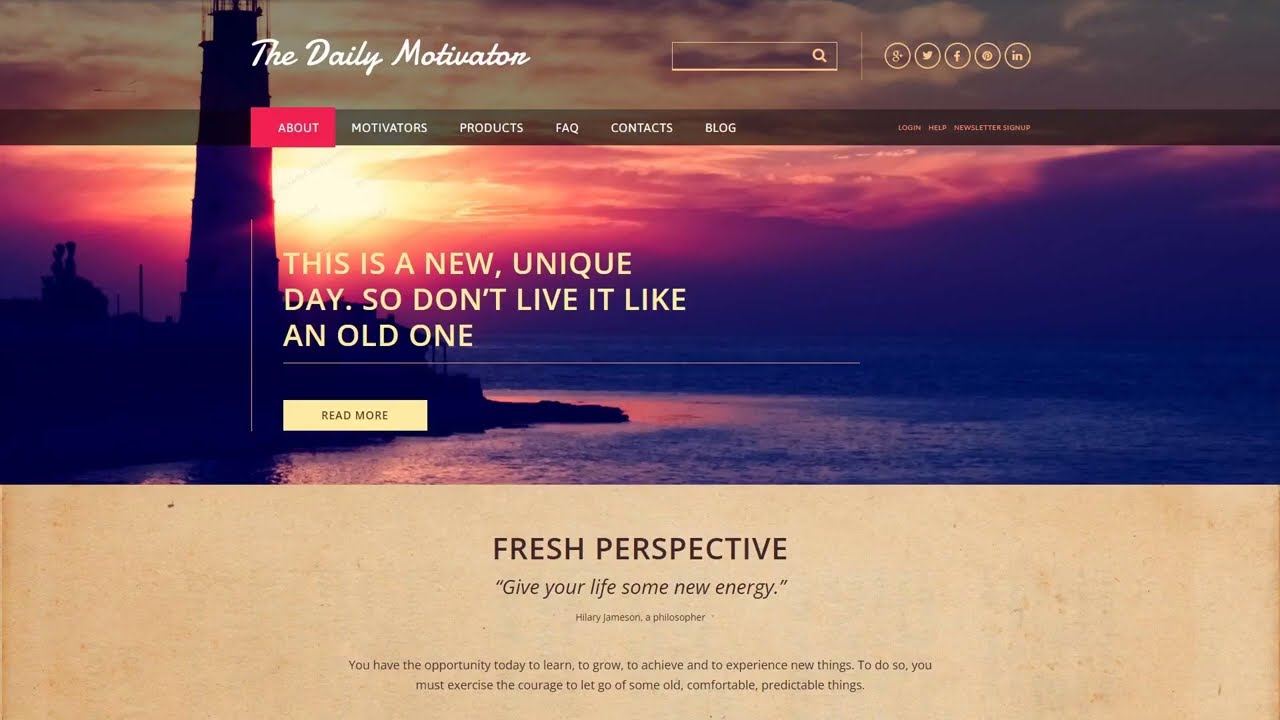 Charity Responsive Website Template - 51020