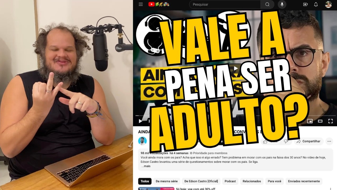 CONTINUE MORANDO COM SEUS PAIS NÃO CAIA NESSE PAPO