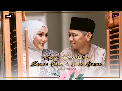 [EKSKLUSIF LIVE STREAM] Majlis Pernikahan Ezwan Zain & Erra Fazira (12/12/2025)