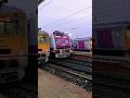 Depart Howrah Junction Brande New Pinke 🩷 Emu Local Train Bardhaman Galloping Local Vairlshort