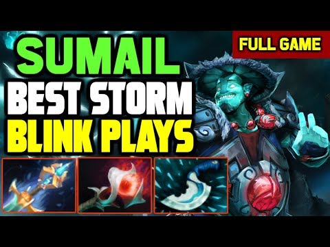 OMG! Sumail shows Blink Dagger plays with his Storm Spirit again - Road to Top 1 Rank