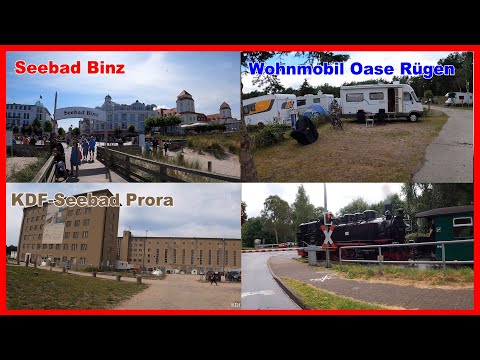 Rügen Camping Campsite Motorhome Oasis Prora, Binz Seaside Resort, KDF Prora Seaside Resort Tour,...