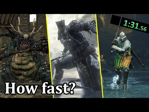 How fast can you beat every tutorial boss in the Soulsborn series? (incl. Sekiro + Elden Ring)